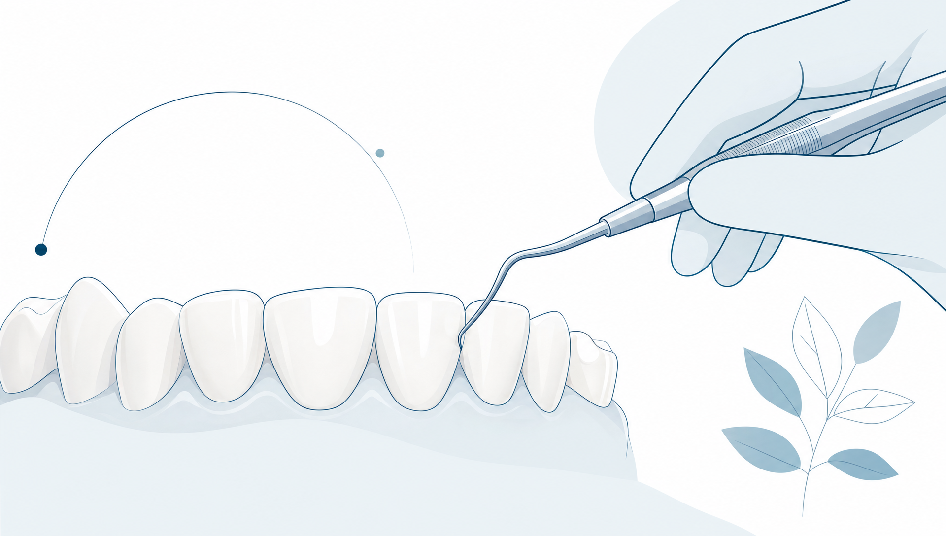A calm dental treatment room with a reclining dental chair, clean instruments prepared on a tray and natural light coming through a window, creating a welcoming environment for a routine Brightwater dentist visit.